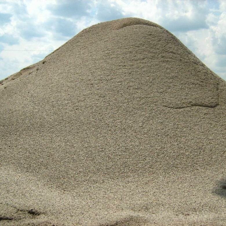 Как выглядит тонна песка в куче фото