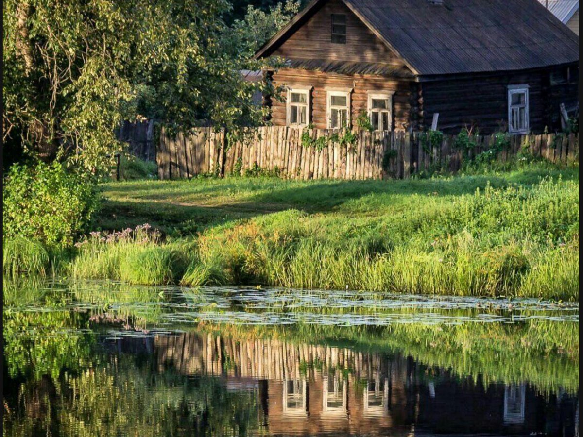 Покажи русскую деревню