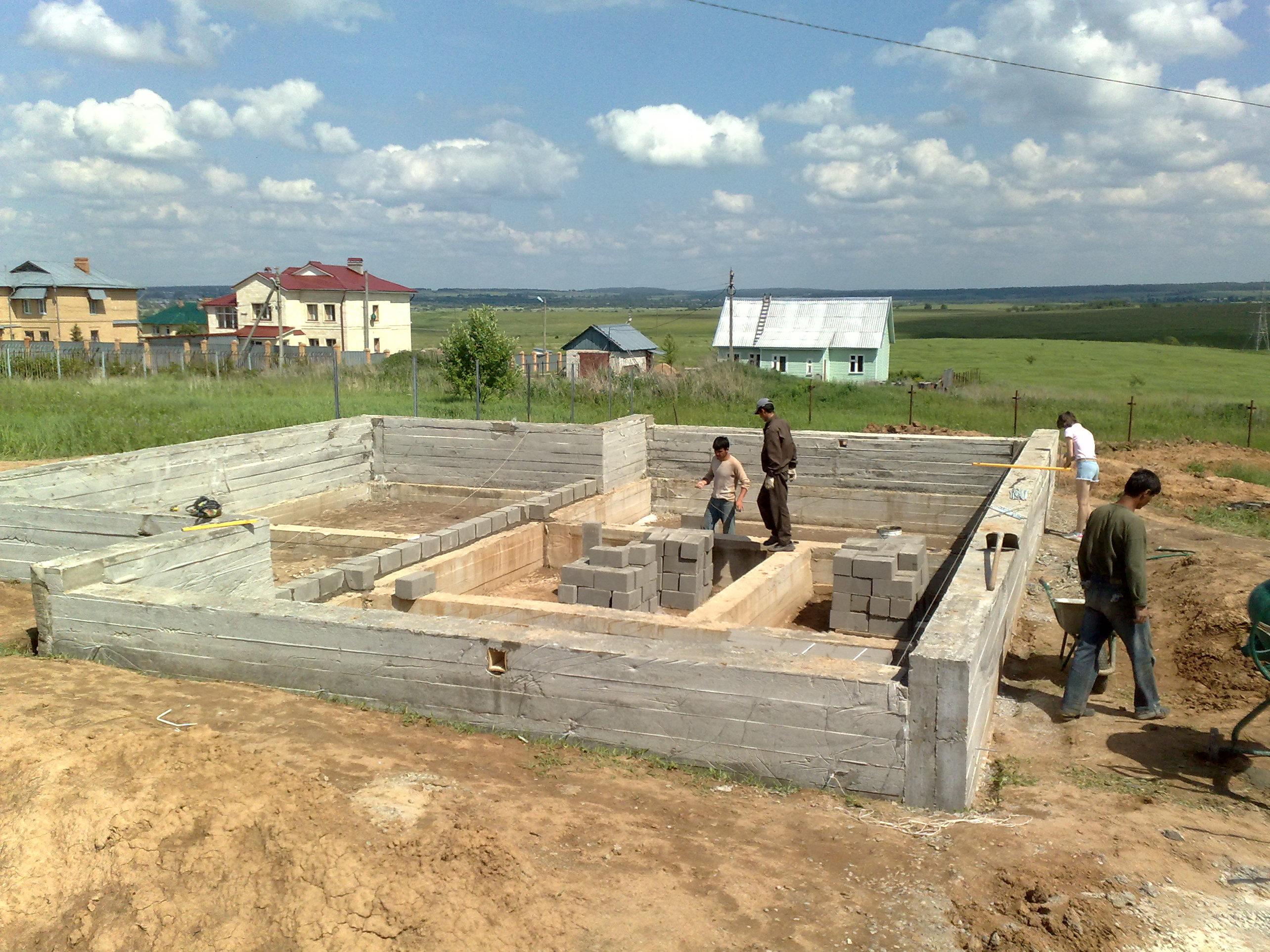  чего начинать строить дом: троительство дома - с чего начать строить .