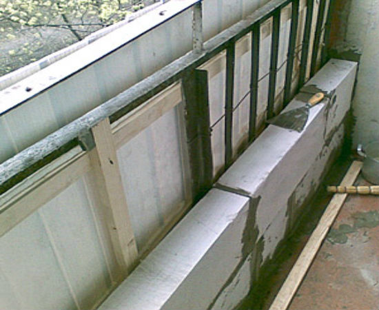 Утепление парапета балкона – Инструкции по укреплению и утеплению .