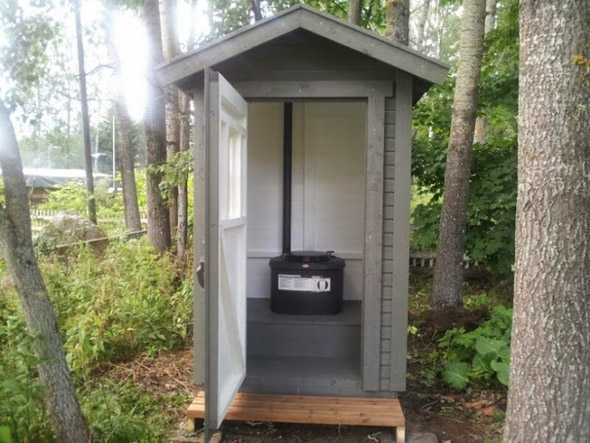Дачный туалет с выгребной ямой своими руками пошагово – Туалет для дачи .