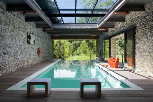 Дом двухэтажный с бассейном – Проекты домов с бассейном | Проекты .